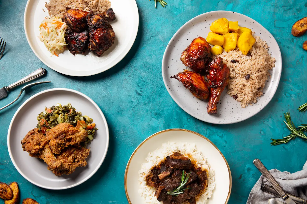 Food Display at The Islands restaurant